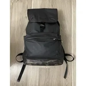 COACH Backpack Bag Black Camouflage F70822 Very Light Use Fast Shipping Coach Camouflage Backpack Bags & Handbags for Women for sale  main image 3